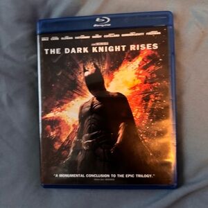 The Dark Knight Rises (Blu-ray, 2012, 3 Disc Set) Tested, Working DVD